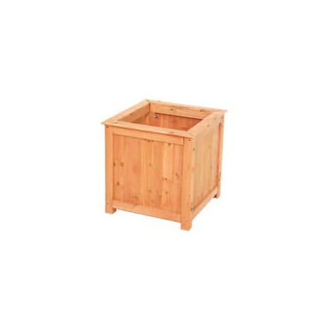 Jardinière Carrée en Bois - cm.40x40x40h.