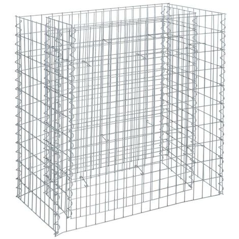 Jardinière à gabion - Jardinière Extérieur - BAC A FLEUR Acier galvanisé  360 x 50 x 50 cm - Cdiscount Jardin