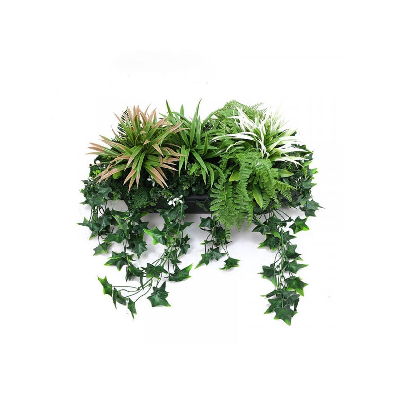 James Grass - Jardinière plantes artificielles fougères et lierre