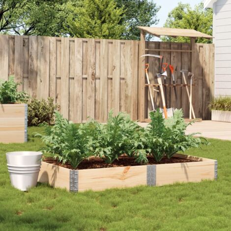 Jardinière-Pot de fleur 150x100 cm bois de pin massif 131747