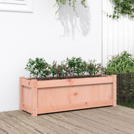 Jardinière-Pot de fleur 90x31x31 cm bois massif douglas