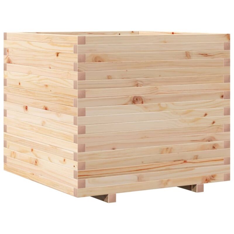 Vidaxl - Jardinière 80x80x72 cm bois de pin massif
