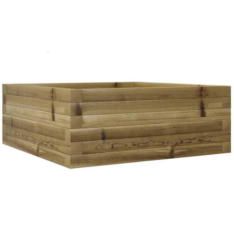 Vidaxl - Jardinière 60x60x23 cm bois de pin imprégné