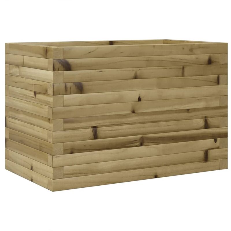 Vidaxl - Jardinière 70x40x46 cm bois de pin imprégné