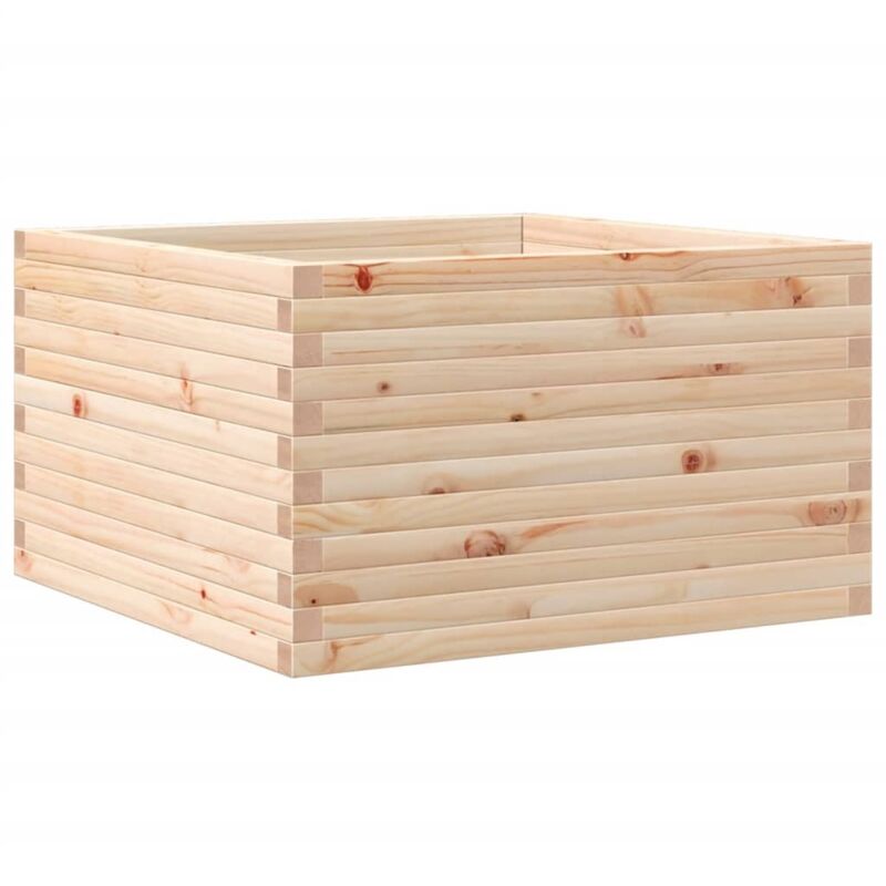 Vidaxl - Jardinière 80x80x45,5 cm bois de pin massif