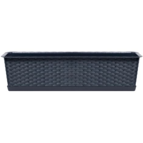 Jardinière Ratolla avec base ISR500P  Anthracite