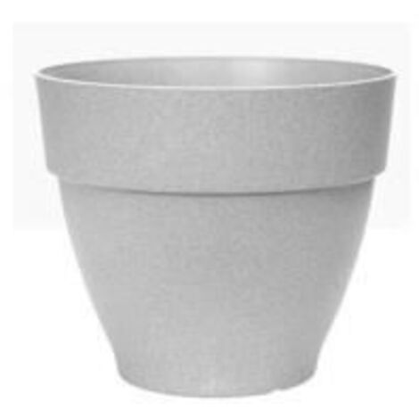 Jardinière ronde Elho Vibia Campana 55 - Gris - Ø 55 x H 47 cm - extérieur - 100 % recyclé