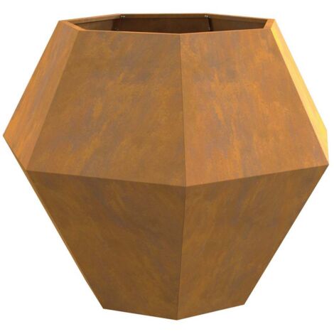 Jardinière Rouillé 100 x 100 x 80 cm CFW626992