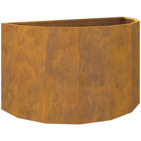 Jardinière Rouillé 90 x 45 x 50 cm CFW774824