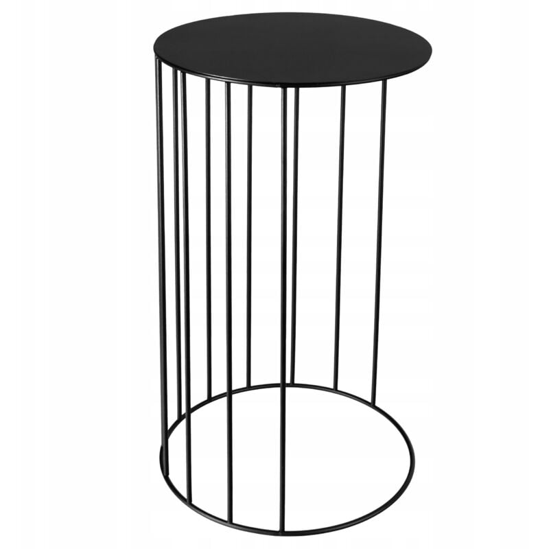 Jardinière sur pied en métal LOFT, 50 cm, table grillagée