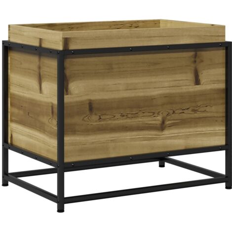 Jardinière，Bac à fleurs，Pot de fleurs 60x40x50 cm bois de pin imprégné CFW88563