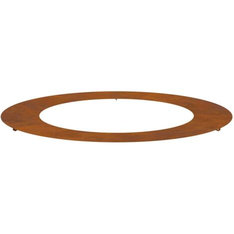 Jardinière，Cache-pot en acier corten Acier corten Grand CFW40238