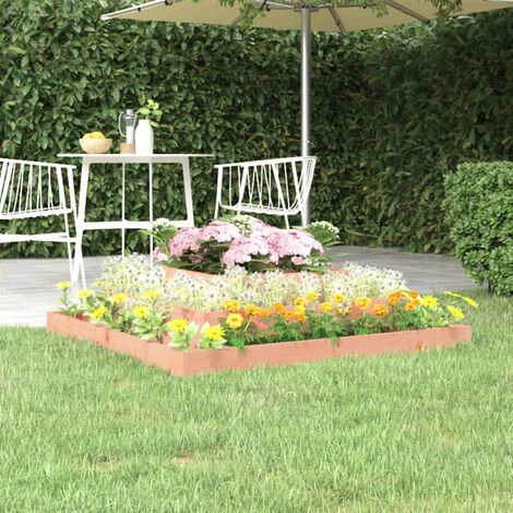 Jardinière,Pot Bac à fleurs 110x110x27 cm Bois de douglas massif -94077
