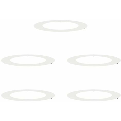 Jardinière,Pot de Fleurs Blanches Blanches Plastique Grand Pliable CFW96654