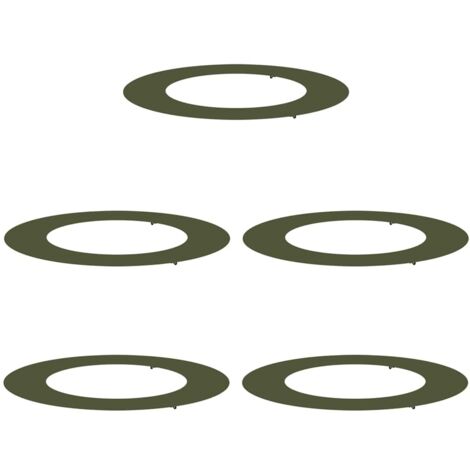 Jardinière，Pot de Fleurs Vert Olive Vert olive Plastique Grand CFW88927