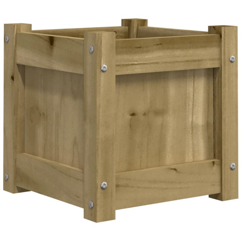 Vidaxl - Jardinière 31x31x31 cm bois de pin imprégné