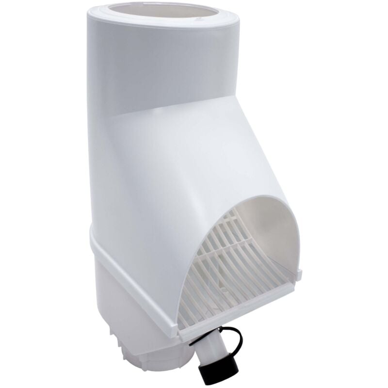 Jardinion - Filtre à eau de pluie, tuyau de descente séparateur de feuilles, 30,5 x 12 x 17,5 cm Collecteur d'eau de pluie pour tuyau de descente