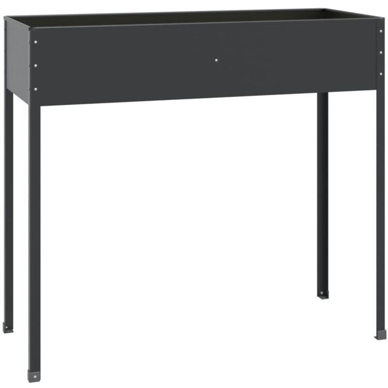 Vidaxl - Jardinière Anthracite 100,5x40,5x90 cm Acier galvanisé