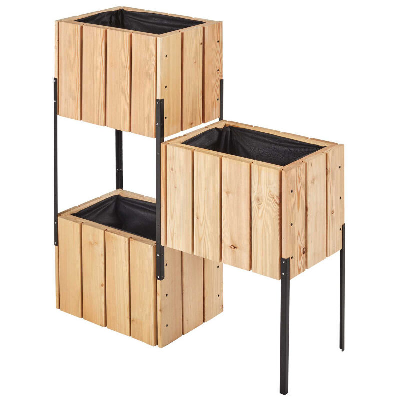Jardinière en bois modulable - Acanta