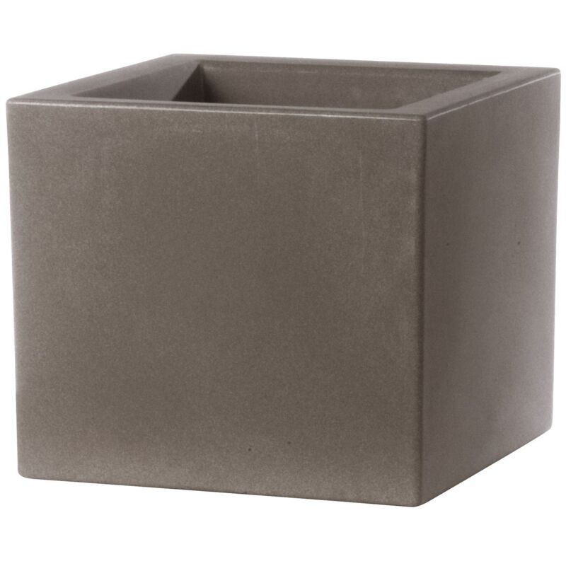 Vase Schio Cubo 40 cm - Cappuccino