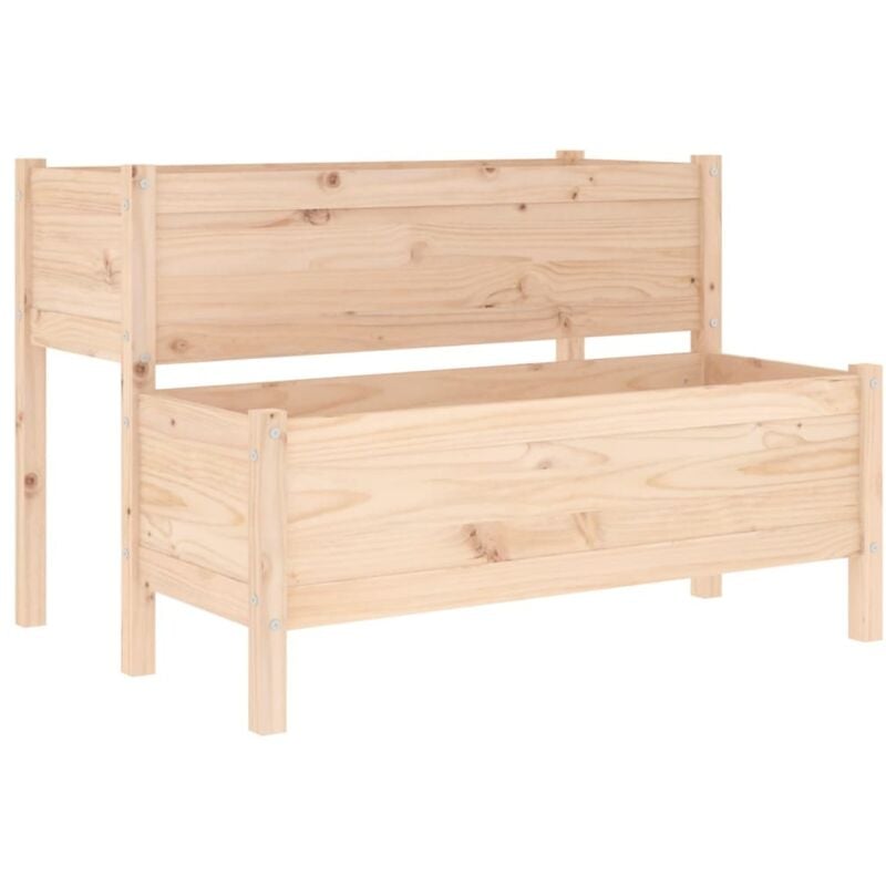 Vidaxl - Jardinière 110x84x75 cm Bois massif de pin