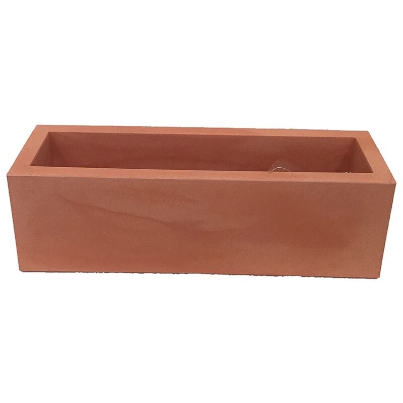 JARA 60 Jardinière rectangulaire d'intérieur et d'extérieur pour plantes et fleurs Très résistante au temps. Jardinière fabriquée en polyéthylène en