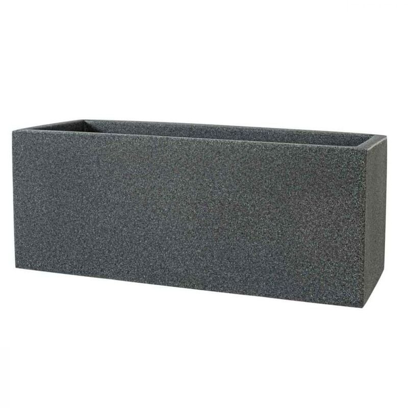 Jardinière Schio box 100 100 cm - Granite - Granite