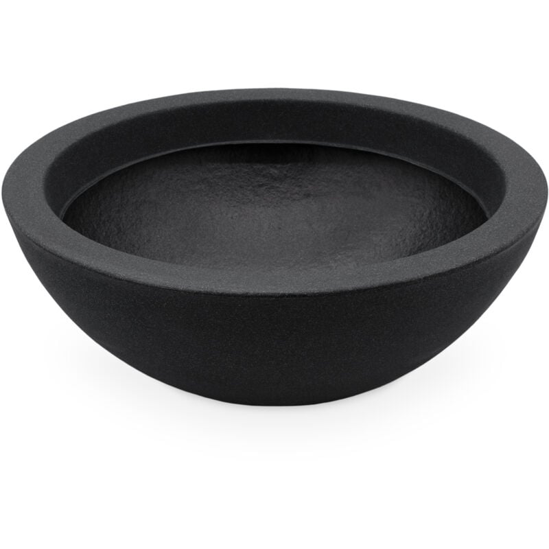 Spetebo - Jardinière ronde environ ø 52 cm - anthracite