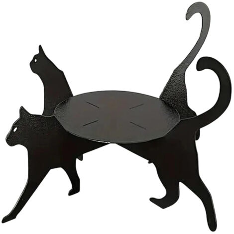 Jardinire silhouette de chat pour salle manger