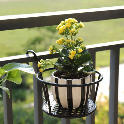 Jardinire suspendue en mtal pour jardin ou balcon Yimateeco