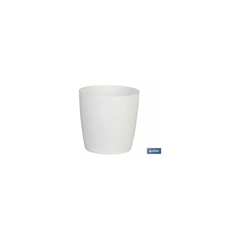 Camélia Pot Couleur Blanc 18x17.8cm