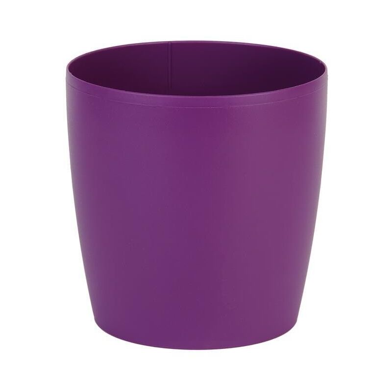 Pot de Fleurs Model Camelia Couleur Violet Dimensions 30 x 28 cm Vente unitaire - Cofan