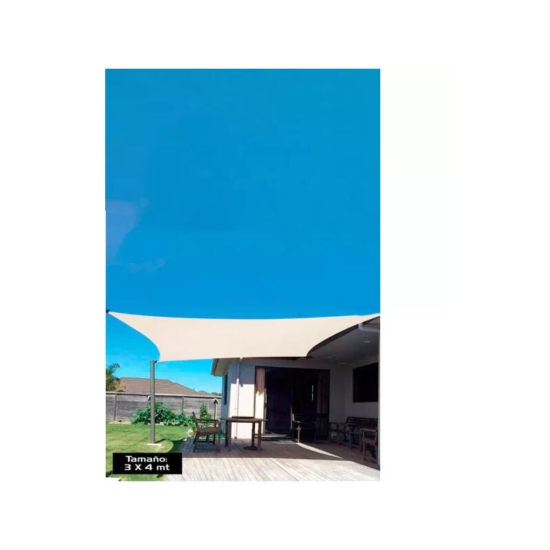 

Jardín - Parasol Vela Rectangular 3 x 4 mtrs