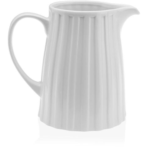 JARRA LECHE PORCELANA BLANCA