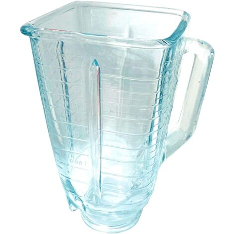 Jarra Vidrio Cuadrada Compatible Batidora Oster OBL168X Sin tapa