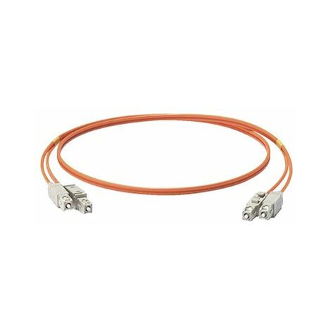 jarretière optique - duplex - sc/sc - catégorie om2 - 50/125 µm - 1 mètre - gigamédia d1mcc1m