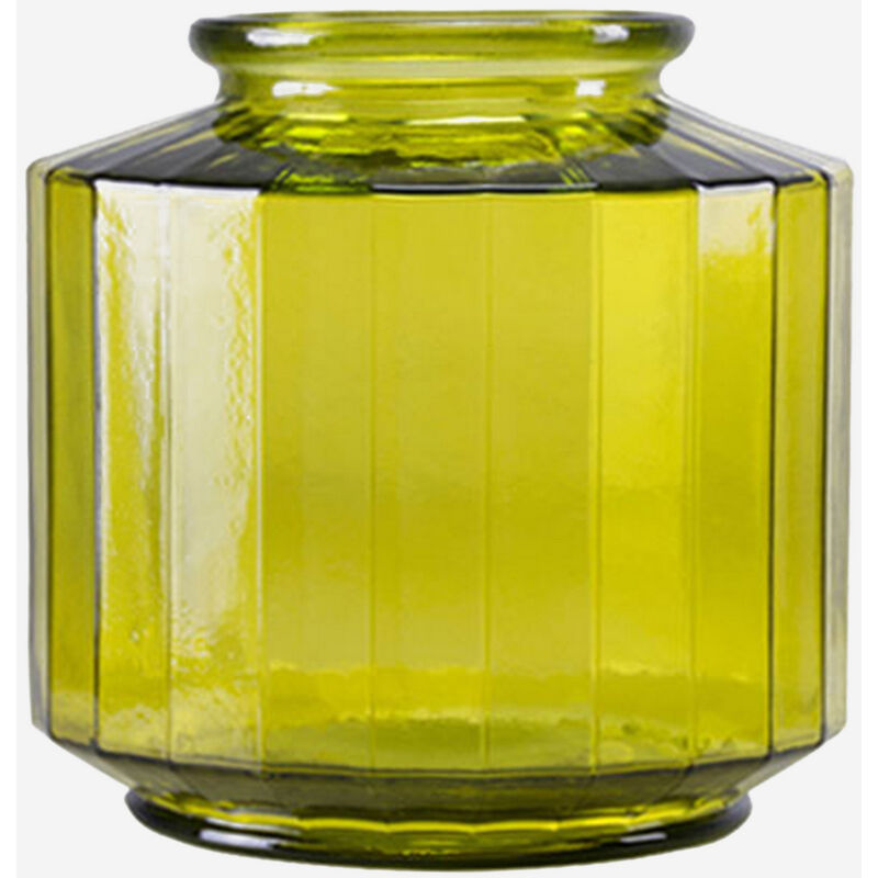 

Jarrón strepe amarillo 23 cm