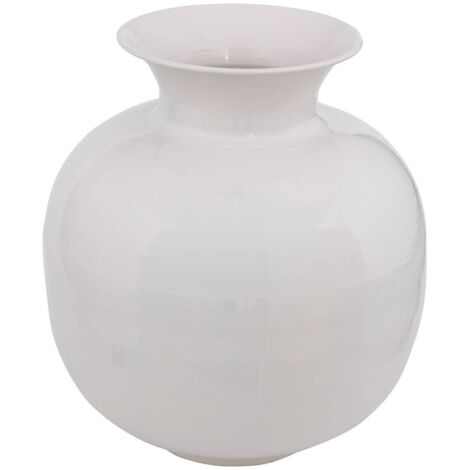 Jarrón blanco Kian H33,5cm - Atmosphera créateur d'intérieur