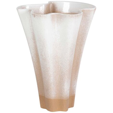 Jarron Ceramica Beige 26X26X35 Cm