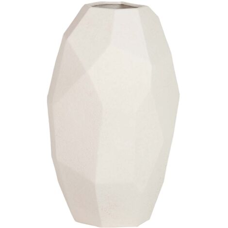 Jarron Ceramica Beige 27X27X48 Cm