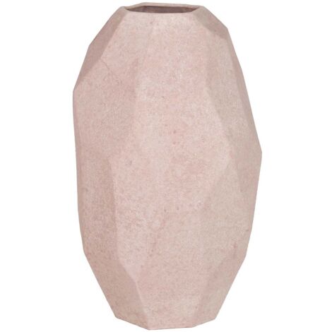 Jarron Ceramica Rosa 27X27X48 Cm