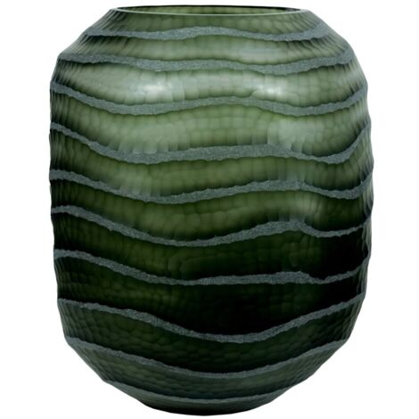 Jarron Cristal 27X27X33 4,5 Kg, Glaseado
