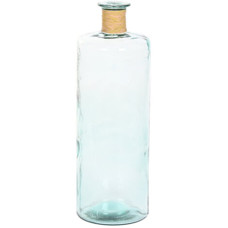 Jarron Cristal Reciclado Enea 25X25X75 32L,