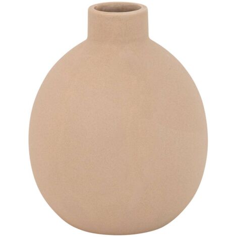 Jarrón de cerámica Rily Rosa claro H18cm - Atmosphera créateur d'intérieur