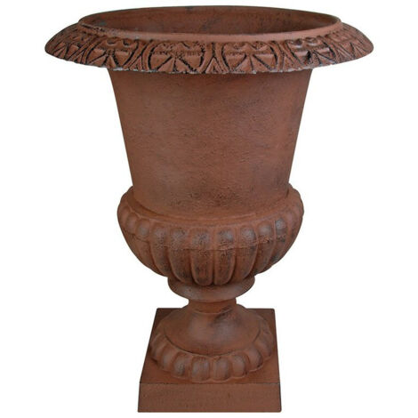 Jarrón de hierro fundido Medici Altura 23 cm