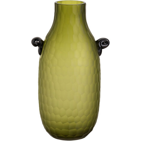 Jarron Decoracion Cristal 17X17X36 Cm