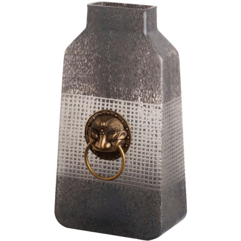Jarron Decoracion Cristal 19X13X36 Cm