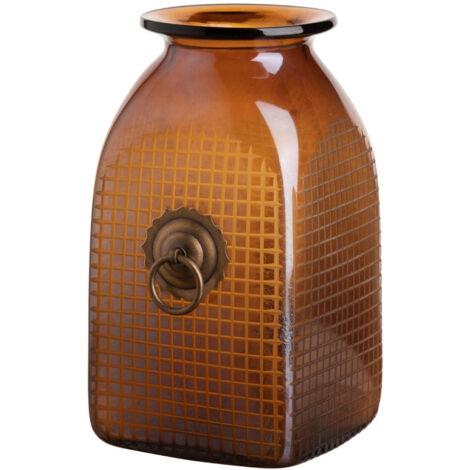 Jarron Decoracion Cristal 19X16X28 Cm