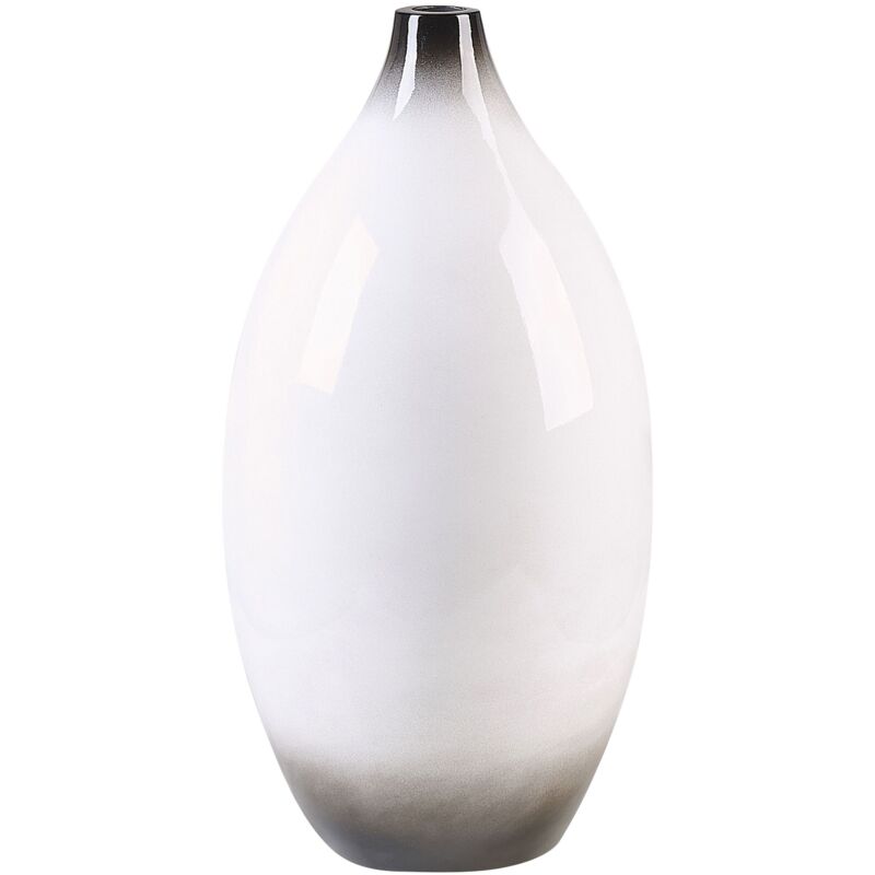 

Beliani - Jarrón blanco 46 cm BAEZA