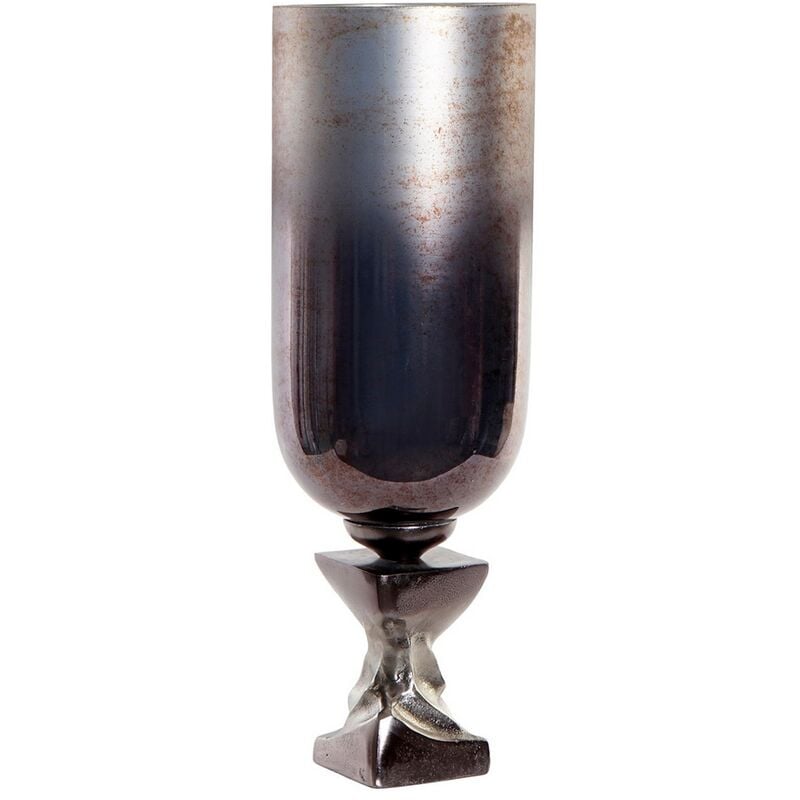 

Jarrón DKD Home Decor Aluminio Cristal Plateado (15.5 x 15.5 x 45 cm)